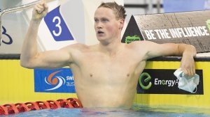 David McKeon ... first person to book a spot on Australia's 2013 world swimming titles team bound for Barcelona : image news.com.au